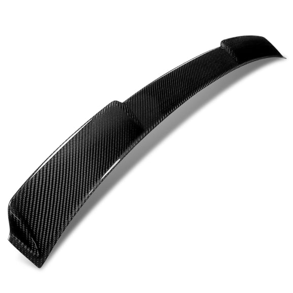 DNA Motoring 2-RSP-6431-CF For 2022-2023 Honda Civic Sedan Carbon Fiber Rear Window Visor Roof Spoiler Wing