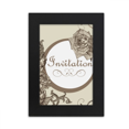 thumbnail image 1 of Antique Rose Flower Pattern Desktop Photo Frame Picture Display Art Painting Exhibit, 1 of 3