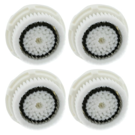 4-Pack Sensitive Skin Facial Cleansing Brush Heads for Clarisonic Mia 2