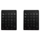 thumbnail image 1 of 2X 27 Teclas Bluetooth Teclado Numérico Inalámbrico Mini Numpad con Más Teclas de Función Teclado Digital para Tareas de Contabilidad de Pc, 1 of 8