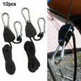 thumbnail image 4 of 1/8" Lamp Hanging Rope Lifting Rope Pulley Buckle Adjuster Camping Tent Rope F, 4 of 9