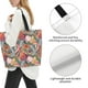 thumbnail image 3 of Balery Tropical Fruit Bolsa Tote Estilo Estético con Cremalleras, Bolsa de Hombro, Bolsa de Compras Grande y Plegable, 3 of 8