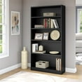 thumbnail image 3 of Bowery Hill Furniture 5 Shelf Bookcase in Classic Black, 3 of 5