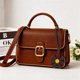 thumbnail image 3 of Ofertas Únicas 1 Pc Encanto de Bolso de Flor 3D de Múltiples Pétalos Duradero Llavero Decorativo Café, 3 of 5