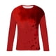 thumbnail image 3 of Blusas y camisas de manga larga y cuello redondo para hombre, camisetas casuales con estampado de moda y cuello redondo, blusas de licra de manga corta para hombre., 3 of 4