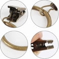 thumbnail image 4 of 32mm Bronze Metal Curtain Rings with Clips (40 Pack), 4 of 5