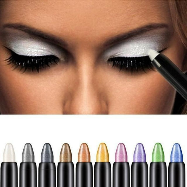Pro Beauty Highlighter Eyeshadow Pencil Cosmetic Glitter Eye Shadow Eyeliner Pen