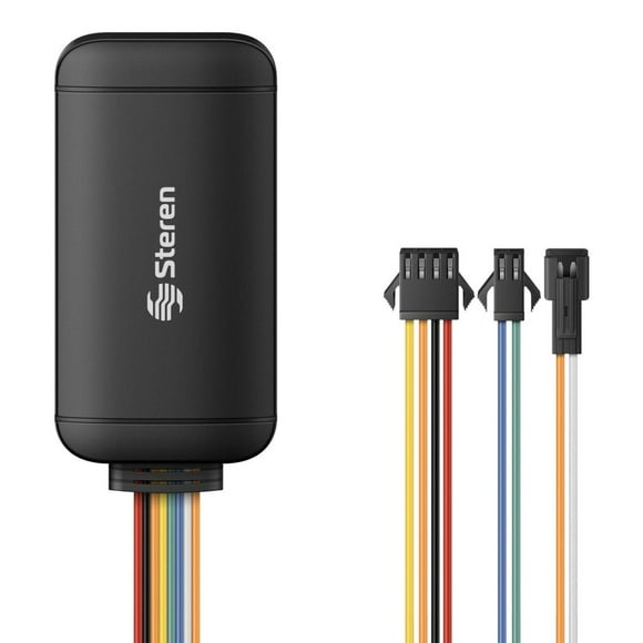 Kit Rastreador/localizador GPS para vehículos con apagado remoto de motor negro