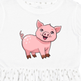 thumbnail image 4 of Inktastic Cute Pig Girls Toddler Dress, 4 of 5