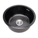 thumbnail image 5 of Fregadero de cocina pequeño bajo encimera ANGGREK acero Inoxidable Nano Negro, 5 of 7