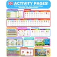thumbnail image 2 of Cuaderno de trabajo de actividades de aprendizaje preescolar Walenty con 8 rotuladores, 2 of 6