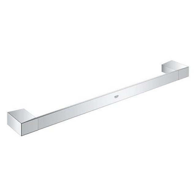Grohe 40767000 19 in. Selection Cube Towel Bar, Starlight Chrome