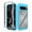 Blue, variant on Feishell Slim Case for Google Pixel 9 / 9 Pro,Shock Absorption Two-layer Protection Hard PC & Soft TPU Transparent Anti-Scratch Lightweight Clear Ultra Thin Phone Case,Darkblue