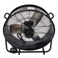 thumbnail image 3 of Techtongda 24 Inch Air Circulation Heavy Duty Metal Industrial Drum Fan Black, 3 of 12