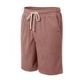 thumbnail image 4 of Short d'Été de Plage pour Homme, Short Décontracté Ample à Rayures avec Poches et Cordon de Serrage, 4 of 5