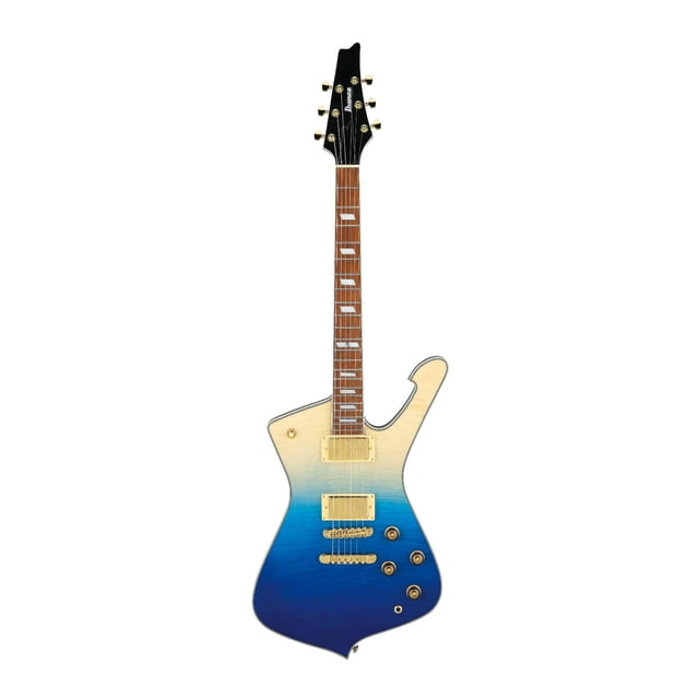 Guitarra Eléctrica Ibanez IC420FMTBG Iceman Degradado Azul