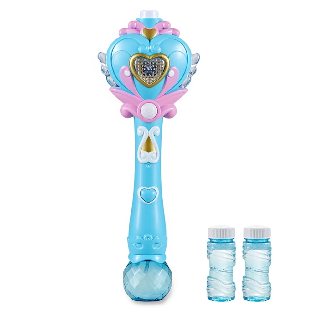 Girls Bubble Machine Magic Automatic Butterfly Wand Bubble Blower