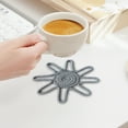 thumbnail image 5 of Usloyux Under $5 7 Inch Trivets for Hot Dishes, 6PCS Sunflower Trivet Set for Hot Pots and Pans,Heat Resistant Pot Holders for Kitchen Decor and Accessories,Hot Cups Use Cotton Rope Placemat, 5 of 6