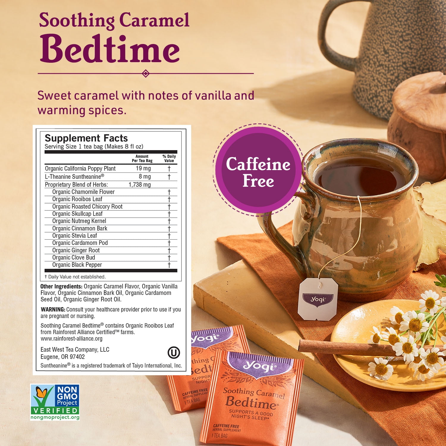 Yogi Stress Relief & Herbal Tea Variety pack - Includes Bedtime, Kava Stress Relief, Soothing Caramel Bedtime & More - 16 Tea Bags per pack (6 Packs)