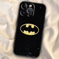 thumbnail image 3 of Funda de teléfono negra suave a prueba de golpes para Apple, b-batman Hero, iPhone 15 14 13 12 11 XS XR X 8 7 Pro Max Plus Mini, 3 of 5