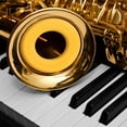 thumbnail image 1 of HEALEEP Accesorio Silicona Para Sax Tenor Reductor De Sonido Modificador De Tono Amarillo, 1 of 6