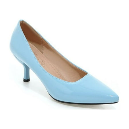 

Women Pointed Toe High Heel Pumps Sexy Slip On Stiletto Party Shoes
