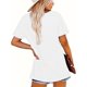 thumbnail image 2 of Butterfly Print Fashion T-Shirt for Women, Casual Crew Neck, Slight Stretch, All-Season Comfort, 2 of 5