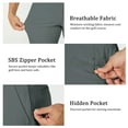 thumbnail image 4 of FEDTOSING Mens Golf Pants Stretch Quick Dry Work Dress Pants Lightweight Casual Pants with Silicone Grip Waistband, Sizes 30-38, 4 of 7