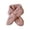 Pink, variant on Daznico Kids Winter Scarf Solid Color Knit, Soft Warm Plush Scarf for Toddler Boys and Girls