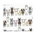 thumbnail image 3 of Hudson Baby Cotton Flannel Receiving Blankets, Farm Friends Grey, One Size, 3 of 6