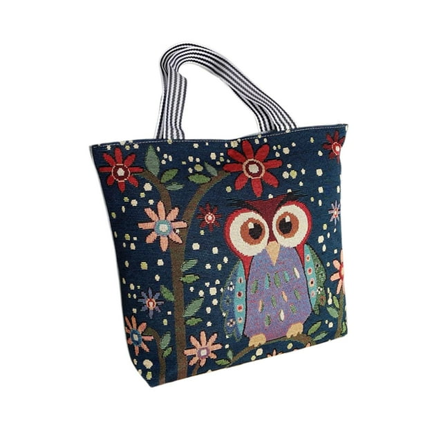 Bolsa de mano para mujeres, niñas, mujeres, regalo de cumpleaños, bolsas de compras de comestibles, moda Estilo C