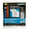 M-D Building Products 02279 1/4 in. x 1/2 in. x 17 ft. Gray Foam Window Seal for Medium Gaps