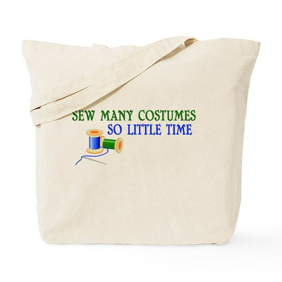 CafePress - Sew Many Tote Bag - Unisex Canvas Tote Bag, Beige, 1-Piece