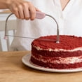 thumbnail image 4 of Creatine Wire Cake Slicer Leveler Adjustable Cake Cutter With 9 Height Settings Stainless Steel Wires & Handle For Baking And Perfect Layer Cakes, 4 of 4