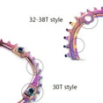 thumbnail image 4 of BUCKLOS Mounrtain Bike Chainring 104BCD MTB Crankset Narrow Wide Bike Chainring Single Speed Round Oval MTB Chainring, 4 of 7
