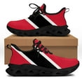 thumbnail image 1 of Zapatos casuales de malla con cordones para mujer, zapatillas de plataforma con diseño de bandera estadounidense de Jamaica para mujer, zapatos ligeros para caminar, 1 of 6
