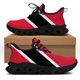 thumbnail image 1 of Zapatos casuales de malla con cordones para mujer, zapatillas de plataforma con diseño de bandera estadounidense de Jamaica para mujer, zapatos ligeros para caminar, 1 of 6