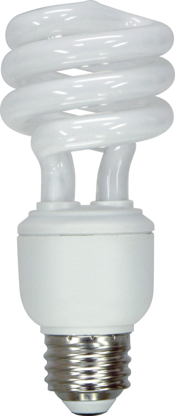GE Lighting 67454 Reveal Spiral CFL 26-Watt 100-watt replacement by GE Lighting 1570-Lumen T3 Spiral Light Bulb with Medium Base 