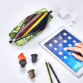 thumbnail image 7 of Cauagu Avocado With Seeds Print Leather Pencil Pen Case - Stationery Bag Portable Stationery Bag Big Capacity Pencil Pouch Cosmetic Organizer Bag for Men & Women, 7 of 7