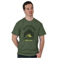 thumbnail image 4 of Morning Wood Campground Pitch A Tent Men's Big & Tall Crewneck Graphic Tee Brisco Brands 3X, 4 of 5