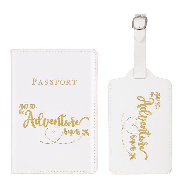 Funda de pasaporte de viaje Funda de pasaporte de cuero PU Funda protectora de certificado a prueba de agua Funda de cuero para tarjetas de pareja
