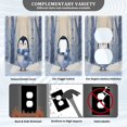 thumbnail image 3 of Light Switch Cover Switch Plate Outlet Cover Plug Cover for Electrical Unused Outlet Cover Cute Penguin in Winter, 3 of 6