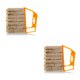 thumbnail image 1 of Moyic Cepillo ciego Cortinas con persianas Persianas Sombras Ventana Herramientas de limpieza del hogar desmontables para calentar Type2 NO2, 1 of 6