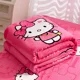 thumbnail image 2 of Manta de dinosaurio de peluche Sanrio Hello Kitty de 1*1,5 m, para viajes, campamentos, colcha Y2k con dibujos animados, bonita manta para sofá, aire acondicionado, siesta, chal de oficina, 2 of 5