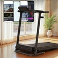 thumbnail image 3 of Folding Treadmill Electric Folding Treadmill With Incline 300LBS Capacity LED Display 2.5HP Portable Foldable Running Exercise Machine For Living Room Bedroom, 3 of 6