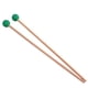 thumbnail image 2 of 2 uds mazos de tambor mango de arce cabezal de goma para piezas de tambor Glockenspiel-verde, Yuyangstore 2pcs mazos de tambor de madera, 2 of 8
