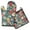Pioneer Flower, variant on Pioneer Flower Kitchen Oven Mitt and Pot Holder Sets 2 Pcs for Baking, Cooking and Grilling, Heat Resistant Up To 392 °F