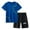 style-02 Blue, variant on Gubotare Short Sets for Boys Kids Toddler Baby Unisex Summer Short Sleeve Sports Tshirt Shorts Outfits Clothes Boys Set 1T 2T 3T 4T 5T 6T 7T 8-13 Years (Grey,2-3 Years)