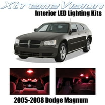 XtremeVision Interior LED for Dodge Magnum 2005-2008 7 pcs Red Interior LED Kit   Installation Tool