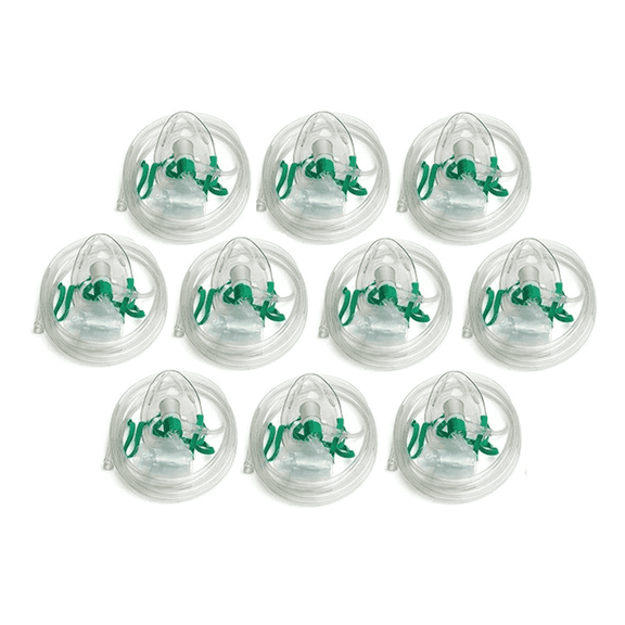 Dealmed Non-Rebreather Oxygen Mask, Adult (10 Count)